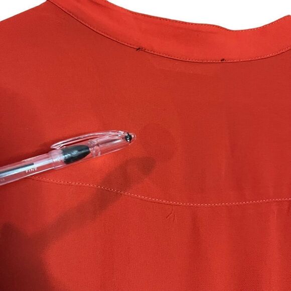 3 for $30! Fate orangey long sleeve dress. - Picture 9 of 11